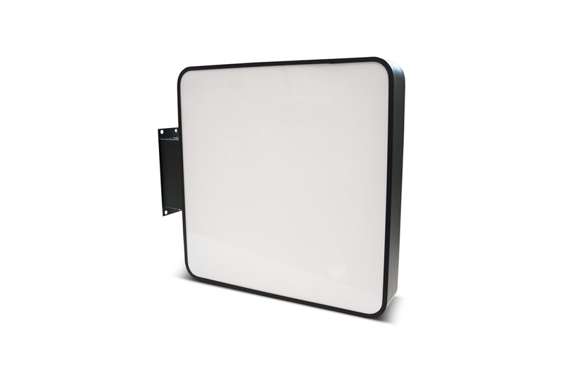 Ausleger-Schild quadratisch 60 cm