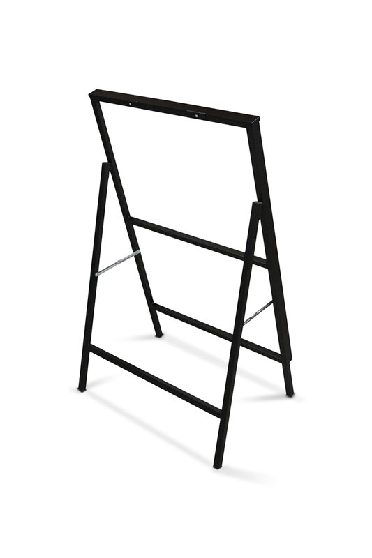 Ultraflache Lightbox Kundenstopper einseitig 60 × 90 cm