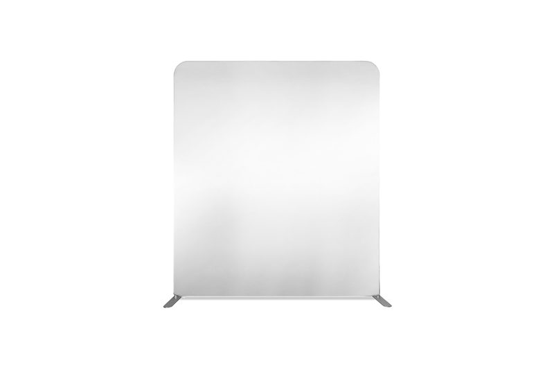 Textilwand Fabric Wall gerade 2 m