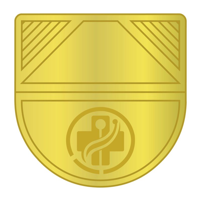 ROMINOX® Eckenklammer Corner Snap in Gold