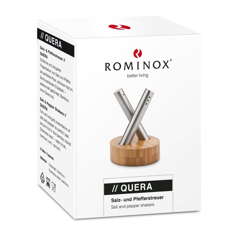 ROMINOX® Salz- & Pfefferstreuer // Quera – weitere Ansicht