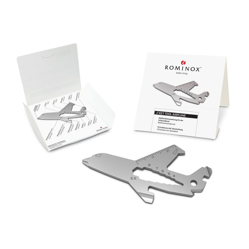 ROMINOX® Key Tool // Airplane - 19 functions (Flugzeug)