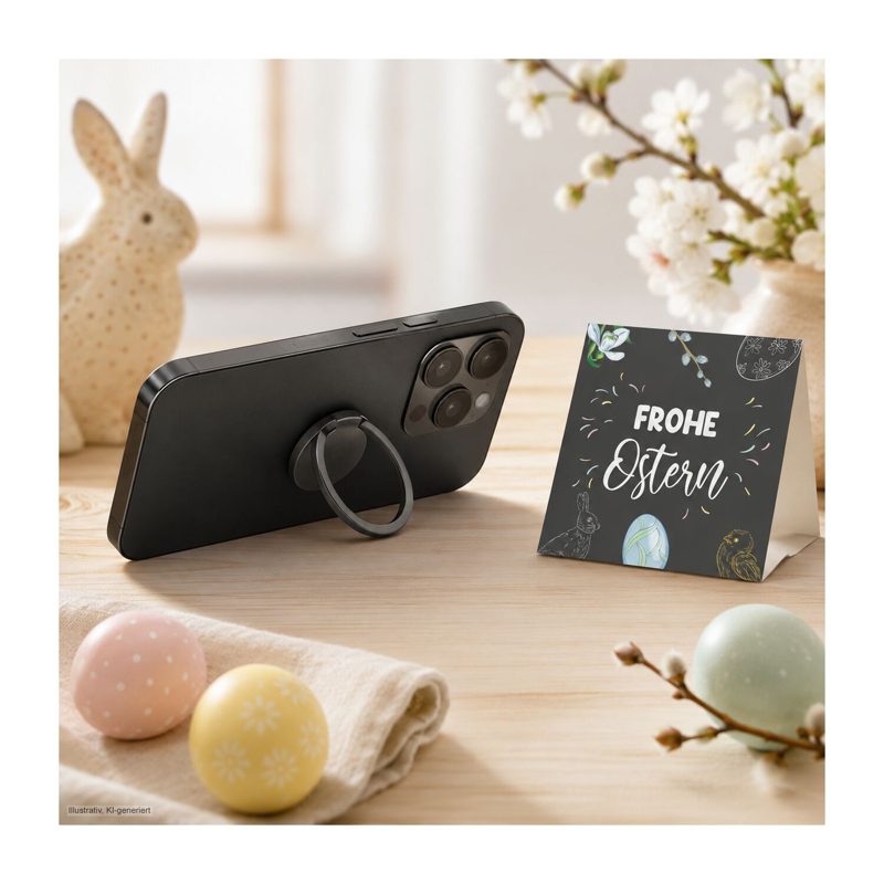 ROMINOX® Handy Ring // Phono 3-in-1 - inkl. Frohe-Ostern Verpackung – weitere Ansicht